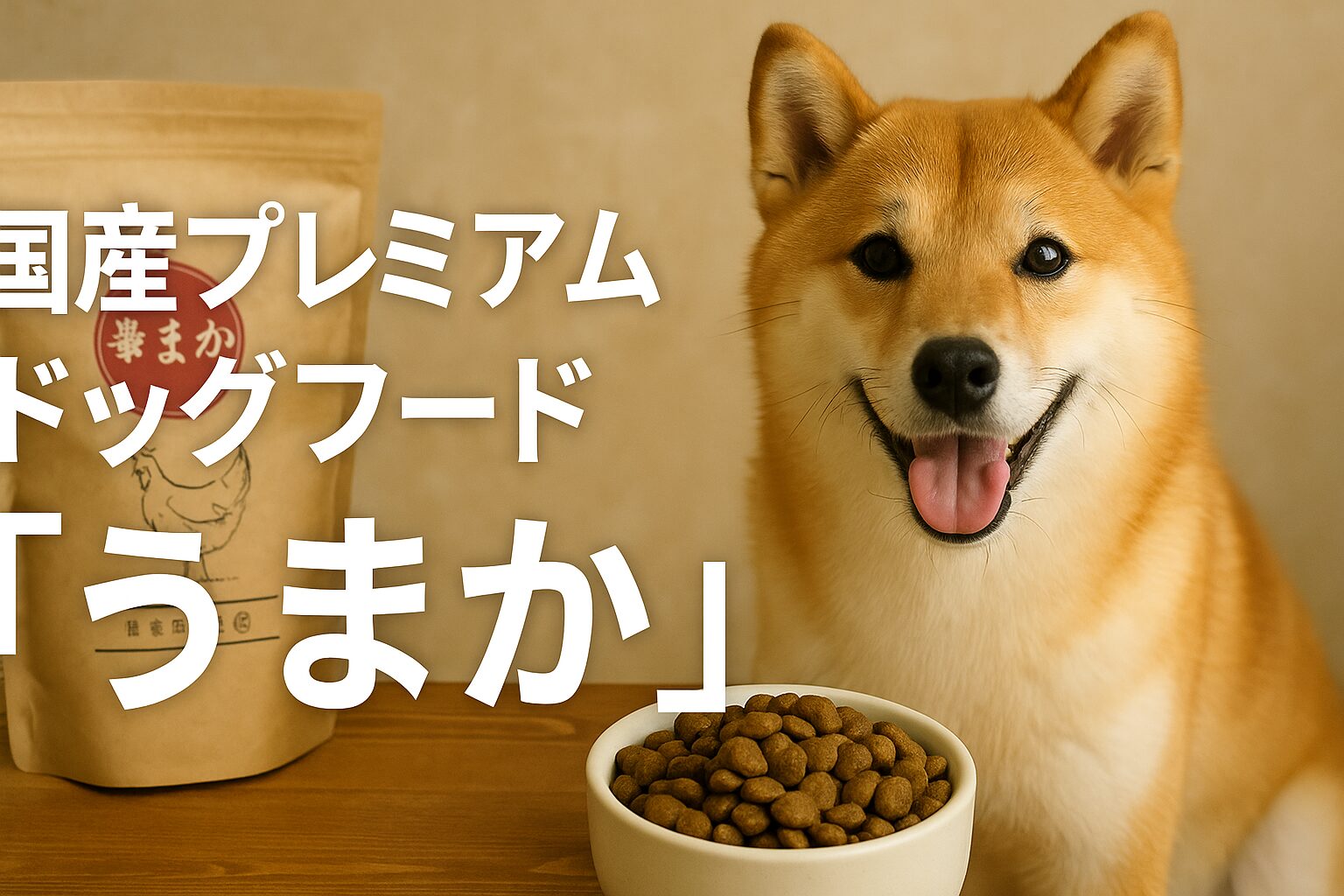 国産プレミアムドッグフード『うまか』
