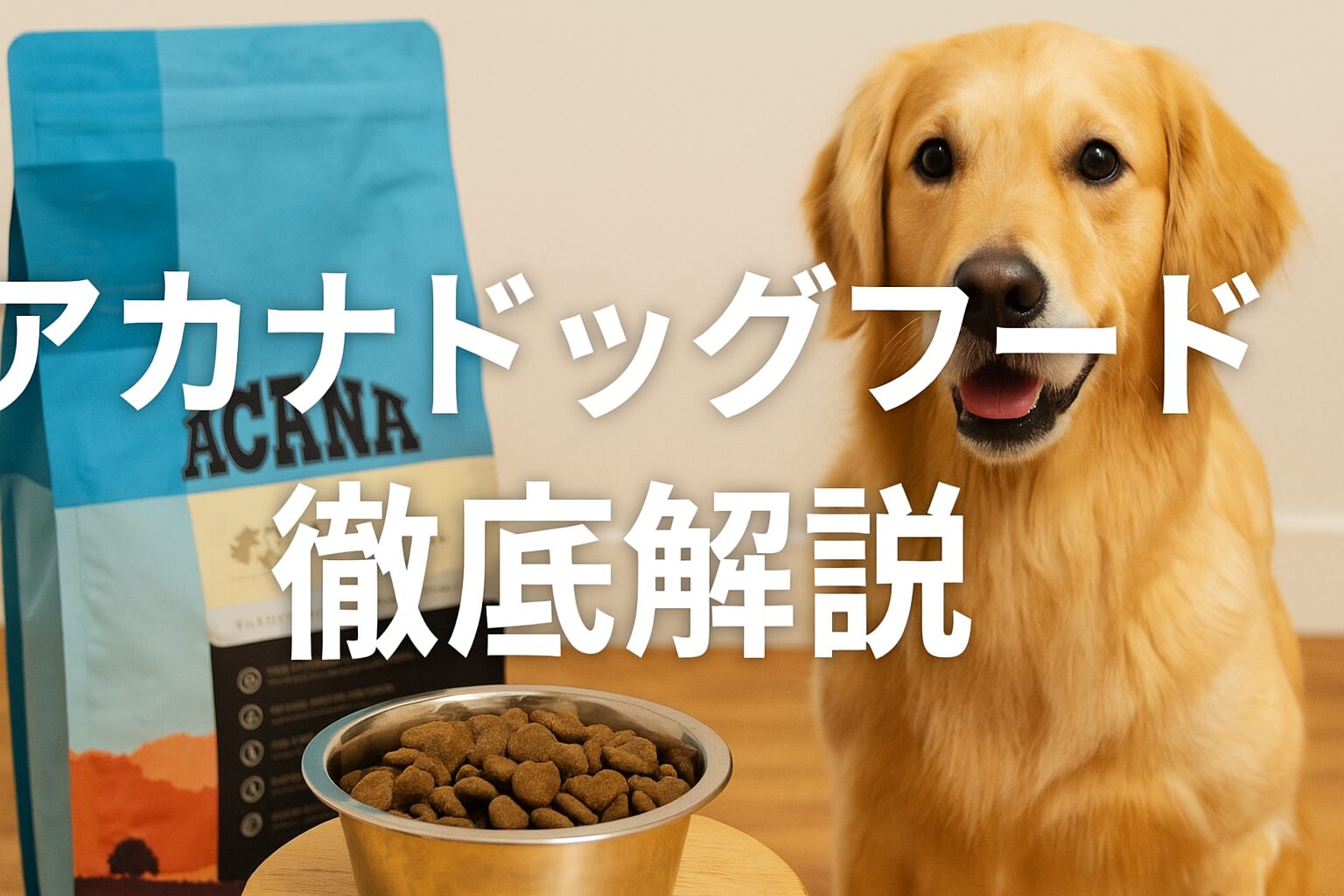 アカナドッグフード徹底概説