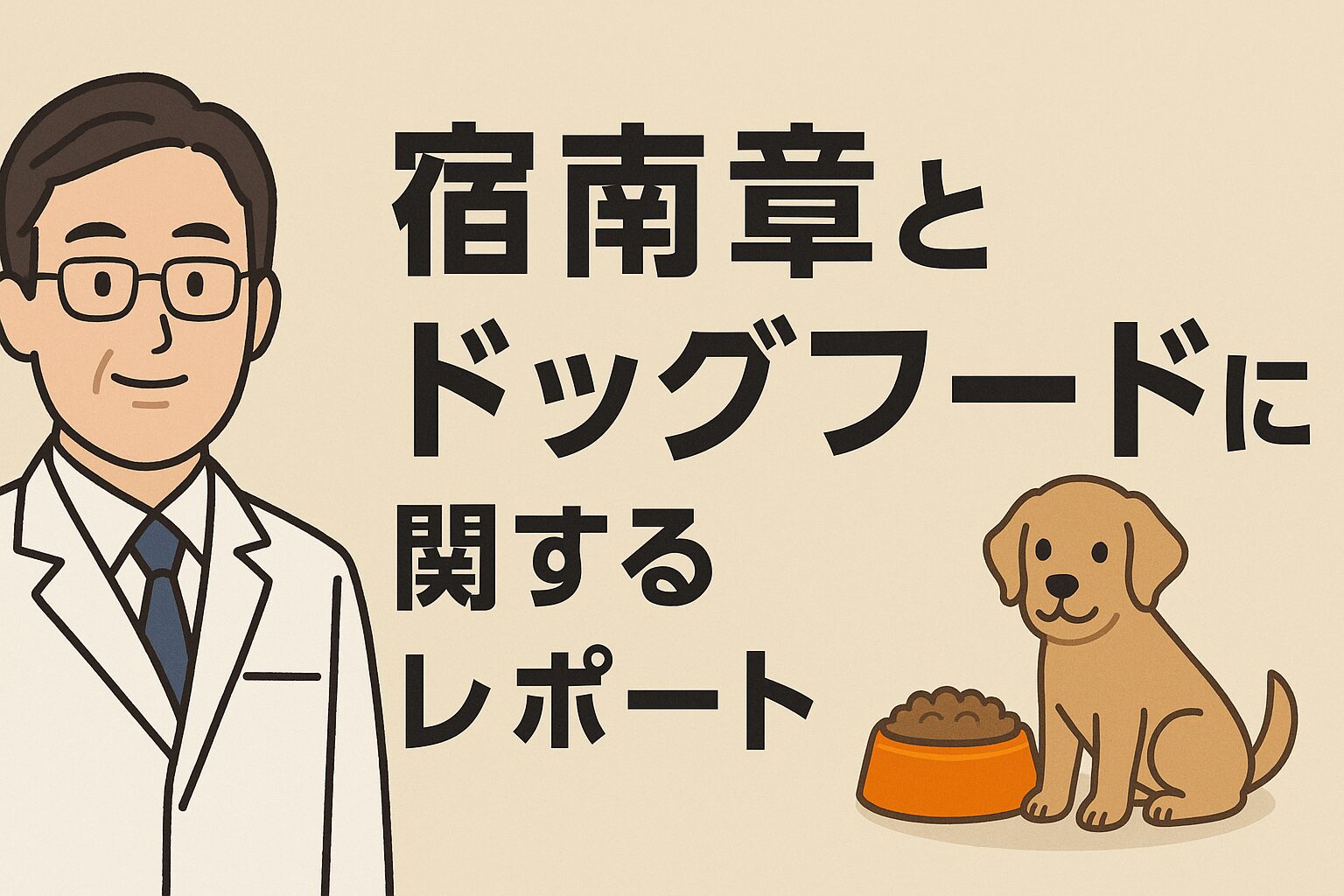 宿南章とドッグフードに関するレポート