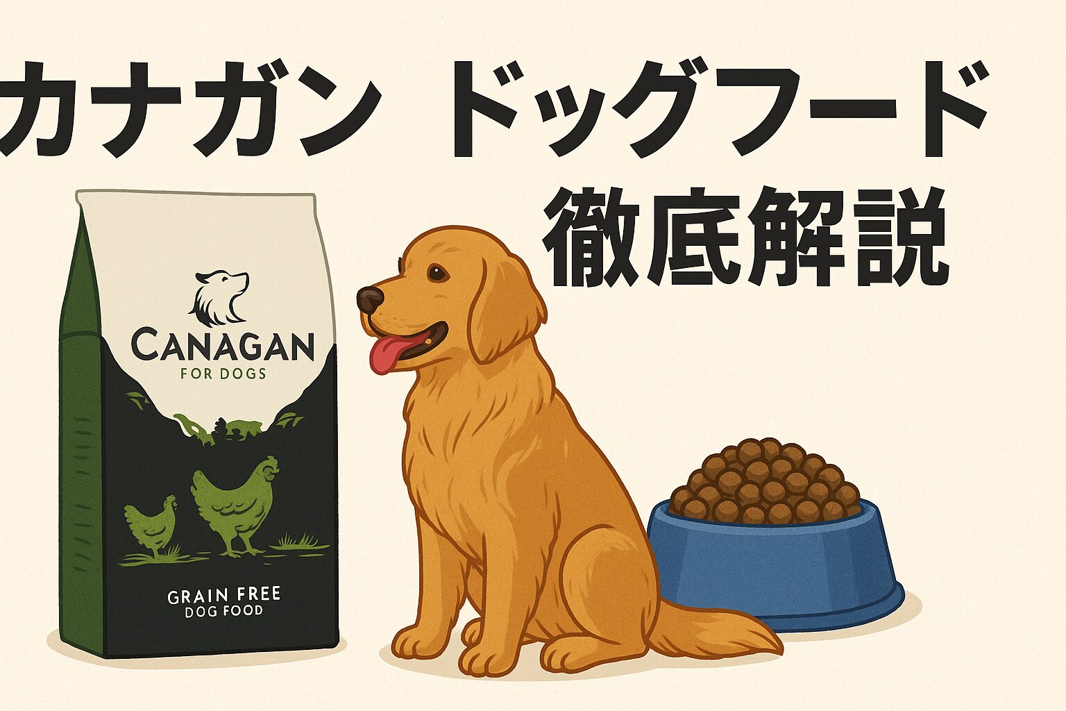 カナガンドッグフード徹底解説