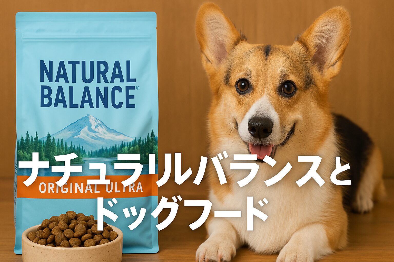ナチュラルバランスとドッグフード