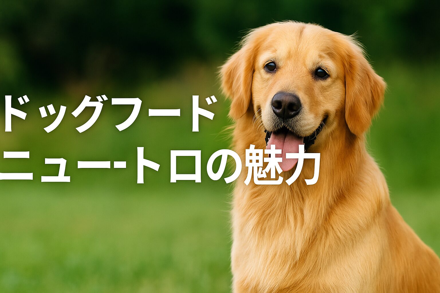 ドッグフードニュートロの魅力