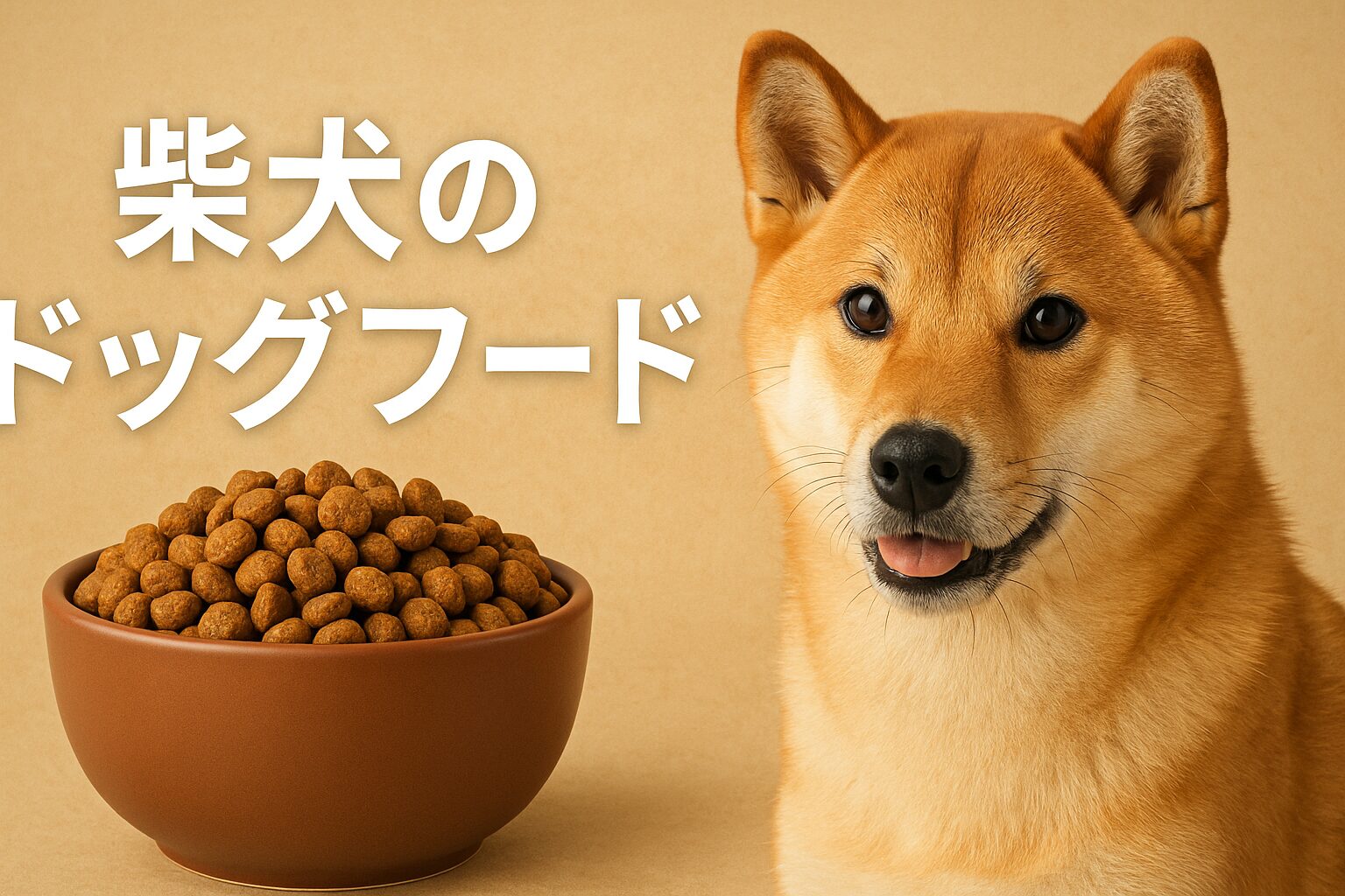 柴犬のドッグフード