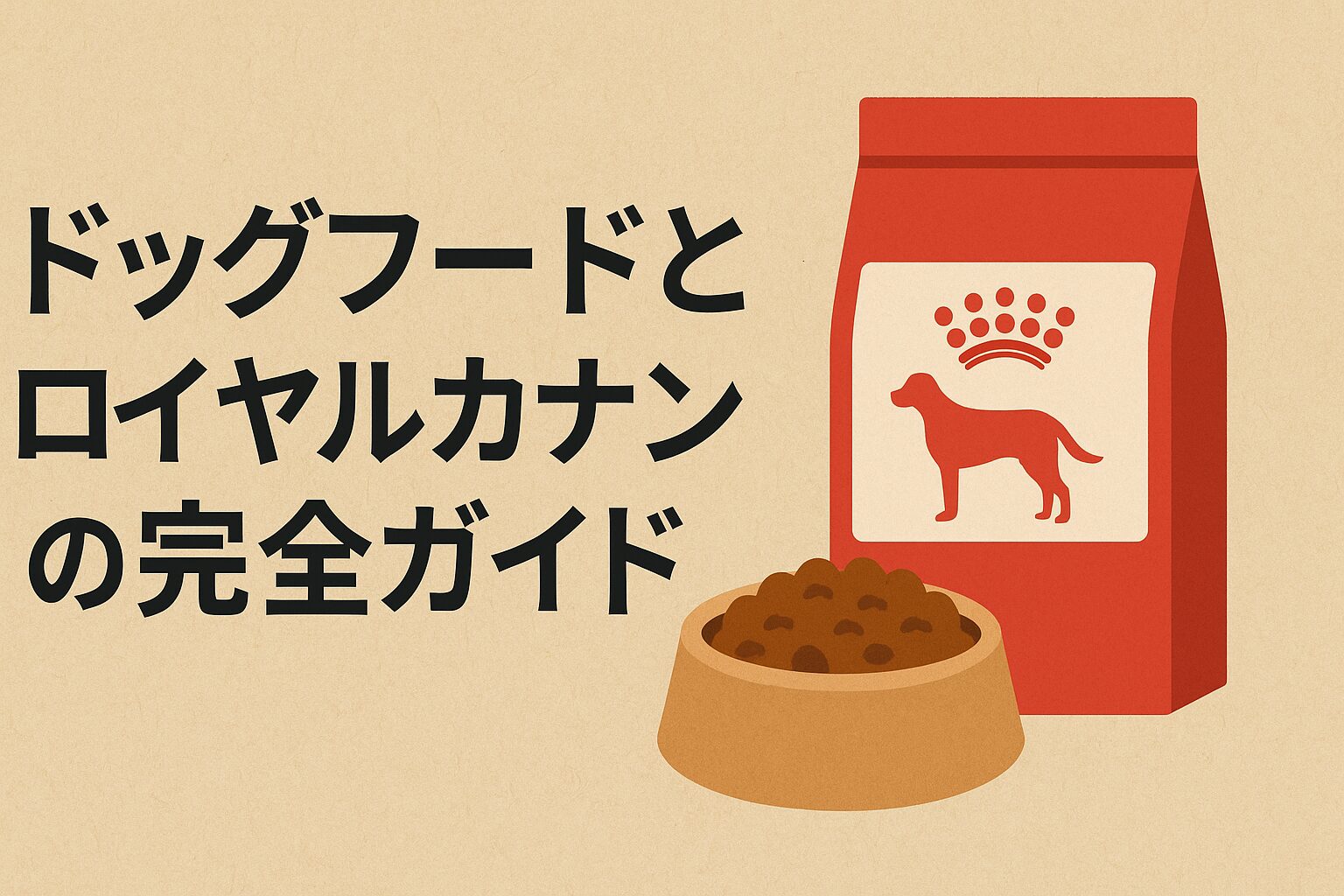 ドッグフードとロイヤルカナンの完全ガイド