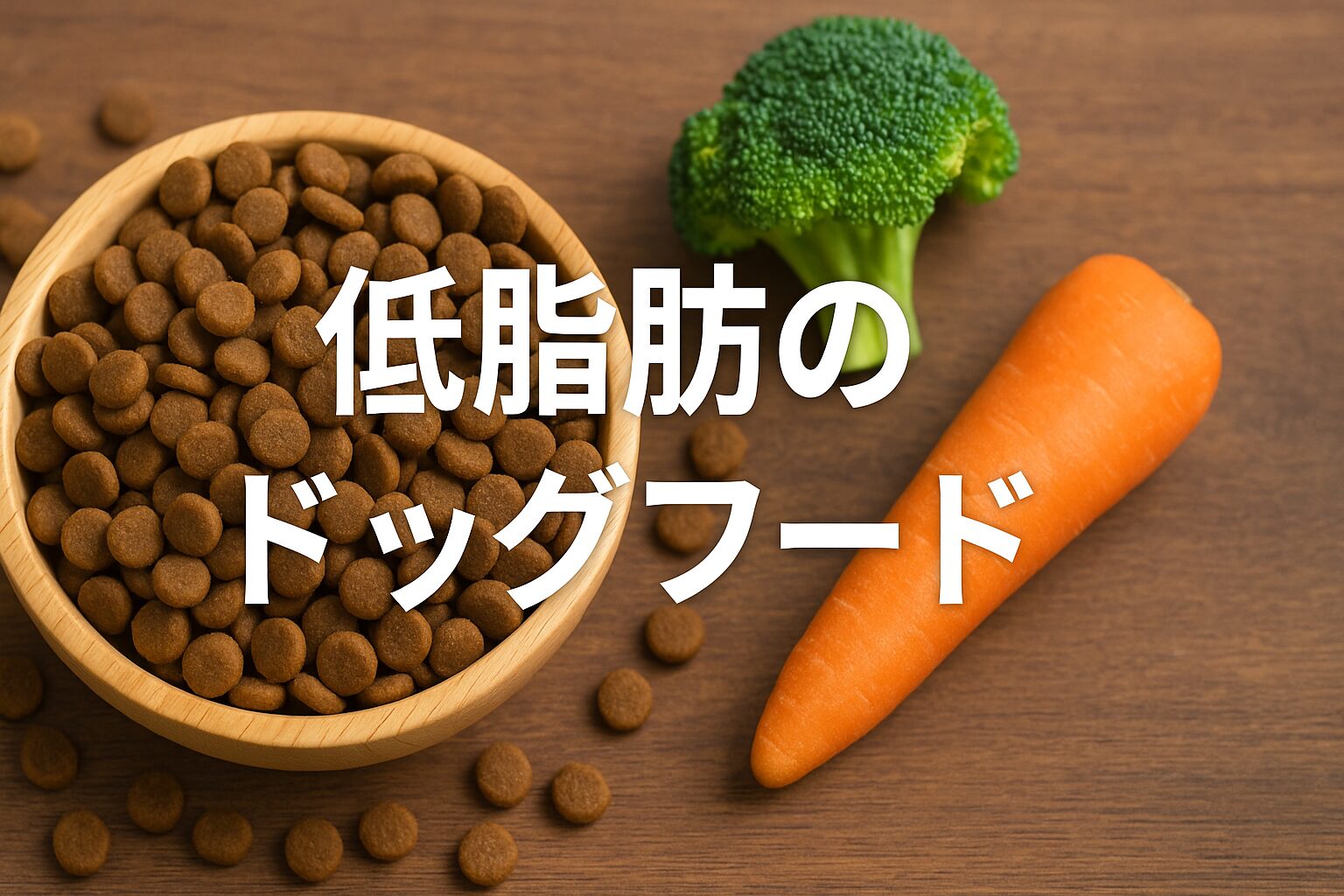 低脂肪のドッグフード