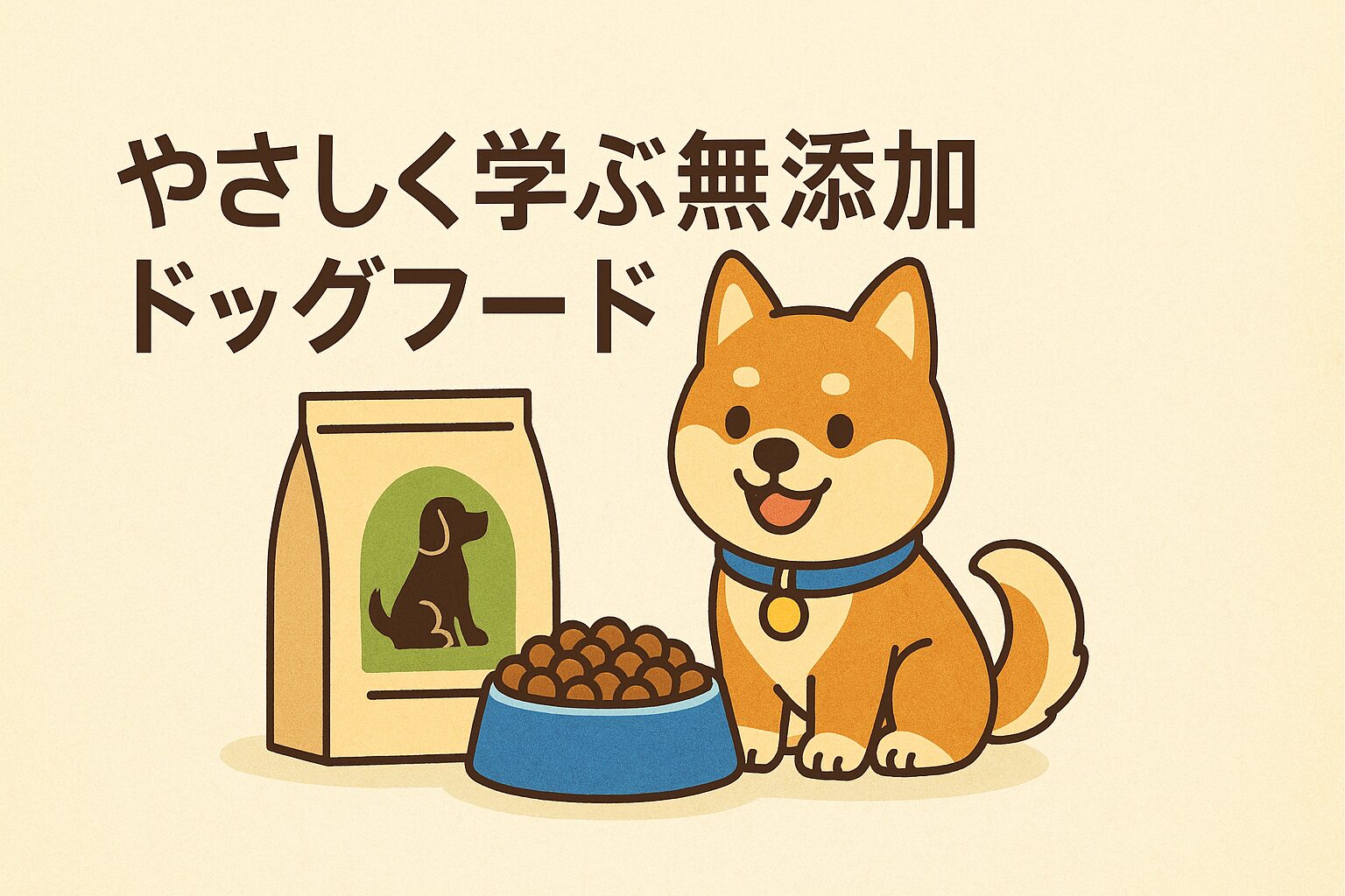 やさしく学ぶ無添加ドッグフード