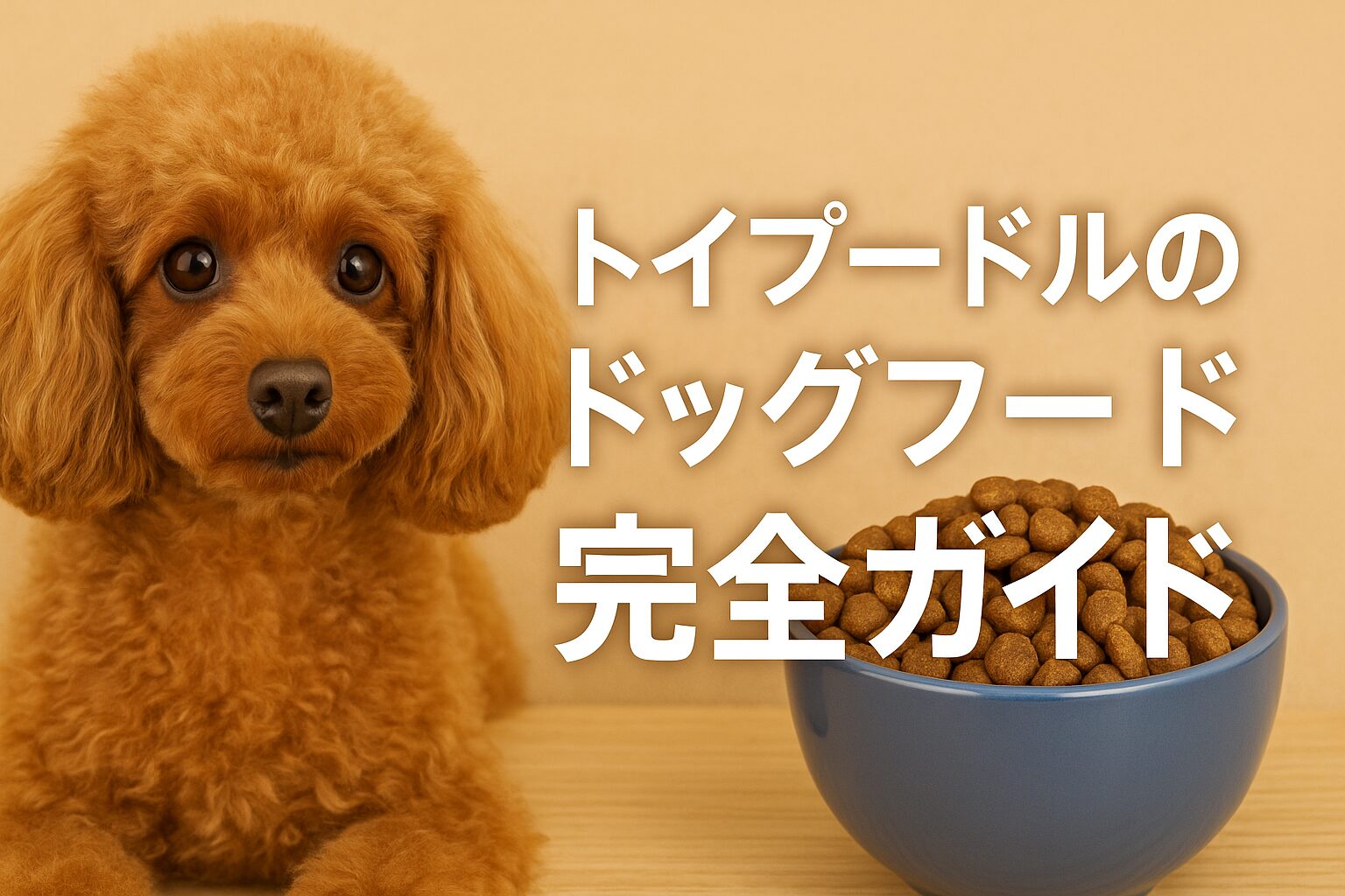 トイプードルのドッグフード完全ガイド