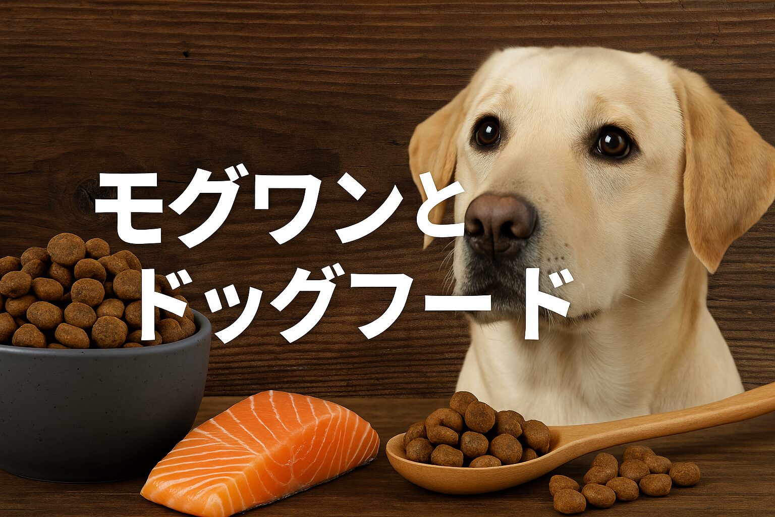 モグワンとドッグフード