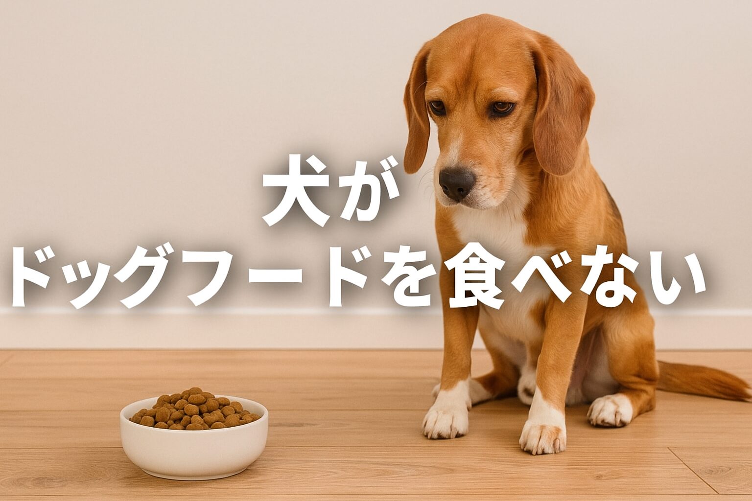 犬がドッグフードを食べない