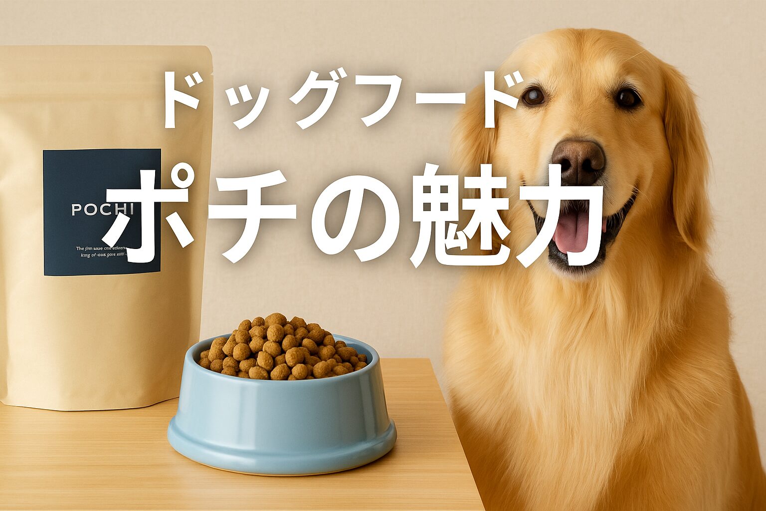 ドッグフード｜ポチの魅力