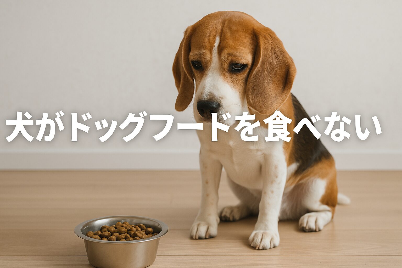 犬がドッグフードを食べない