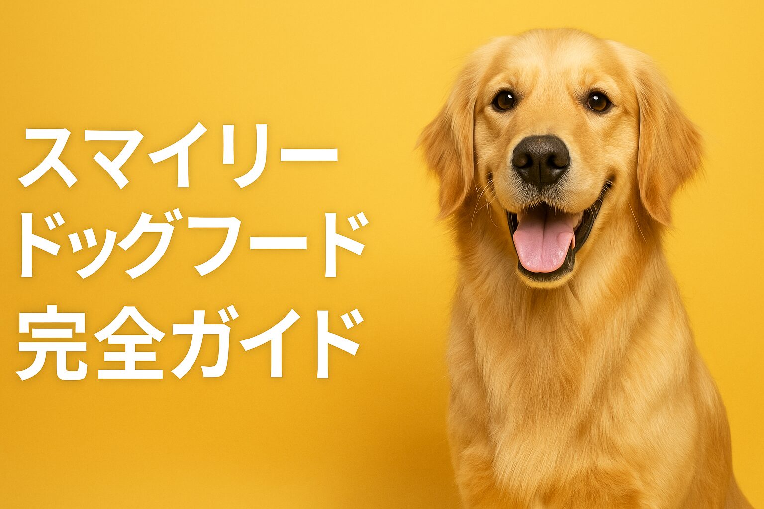 スマイリードッグフード完全ガイド