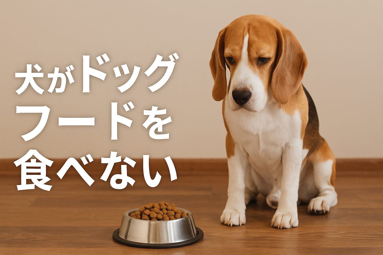 犬がドッグフードを食べない